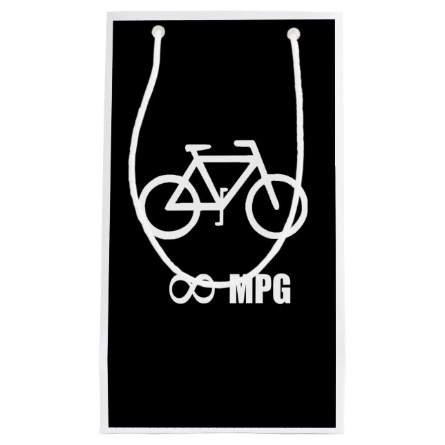 Bicycle MPG Small Gift Bag (Front)