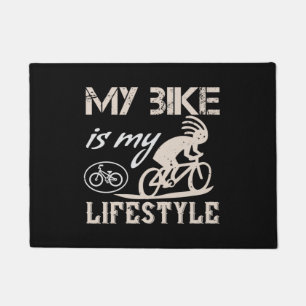 Bicycle - My bike is my lifestyle Doormat