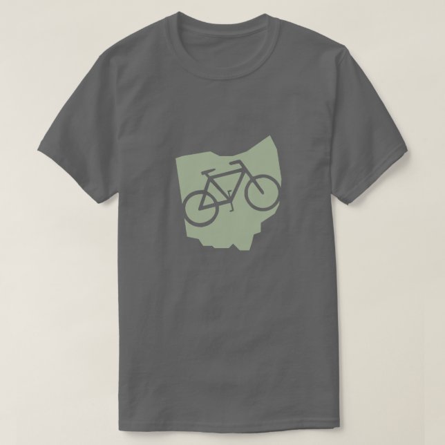 Bicycle Ohio t-shirt (Design Front)