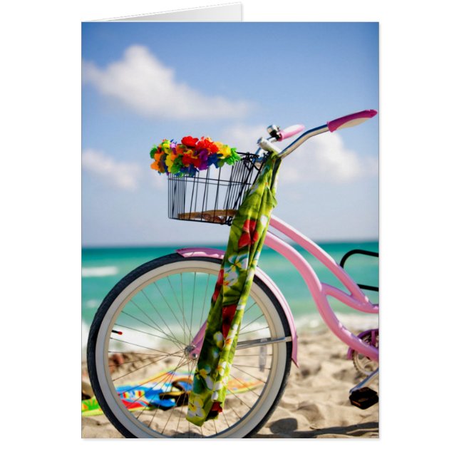 Bicycle On The Beach | Miami, Florida (Front)