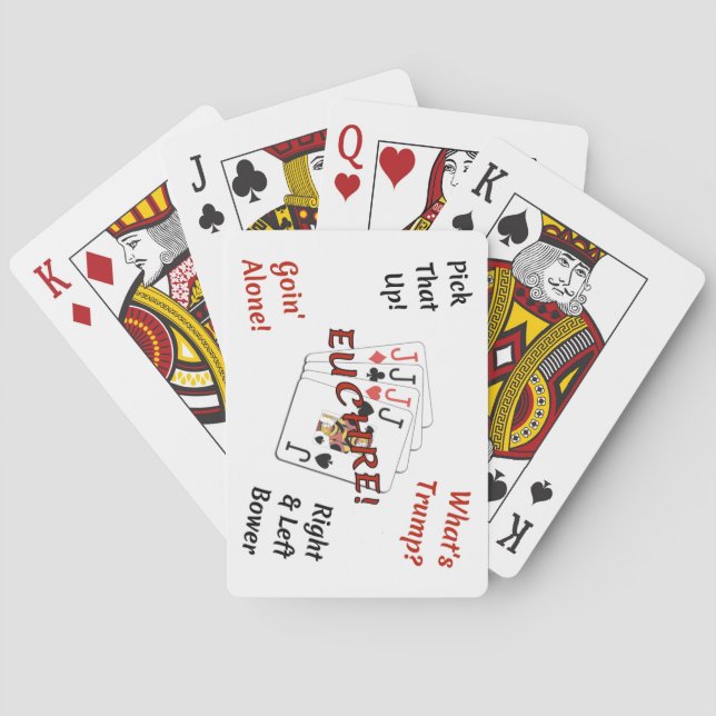 Bicycle Playing Cards - Euchre! (Back)