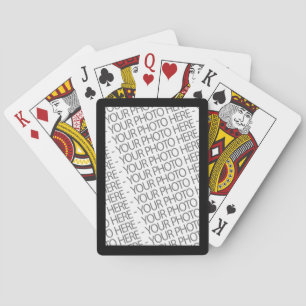 Bicycle Playing Cards, Photo Template Playing Cards