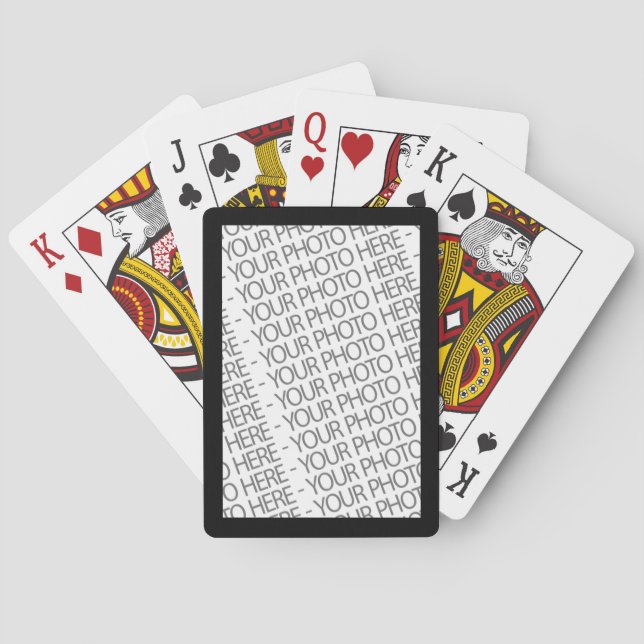 Bicycle Playing Cards, Photo Template Playing Cards (Back)