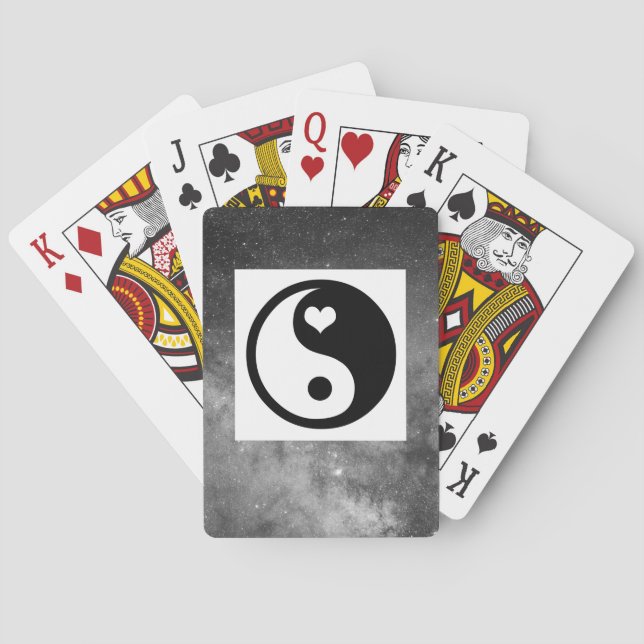 Bicycle® Poker Playing Cards YING AND YANG (Back)