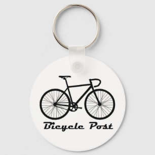 Bicycle Post Key Ring