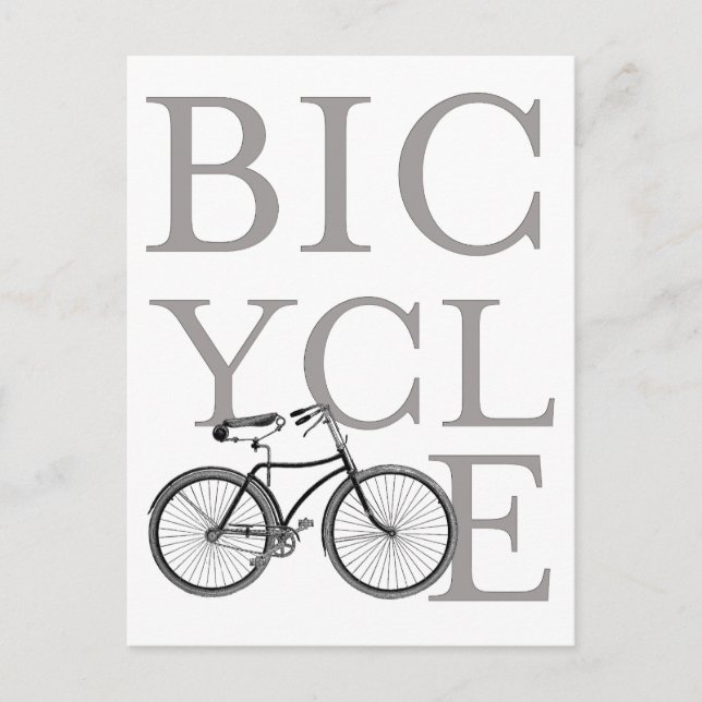 Bicycle Postcard (Front)