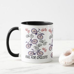 Bicycle Print Design Mug