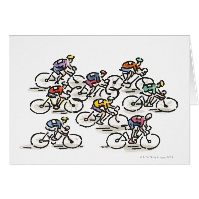 Bicycle Race (Front Horizontal)