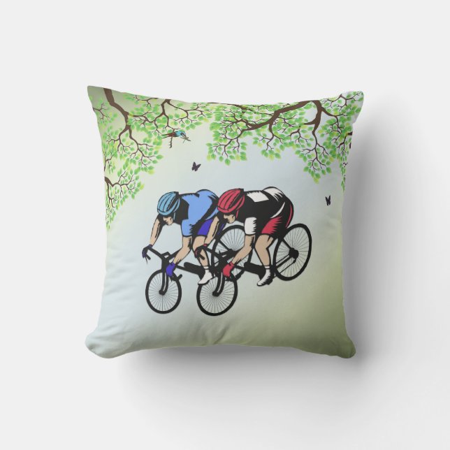 Bicycle Race Cushion (Front)