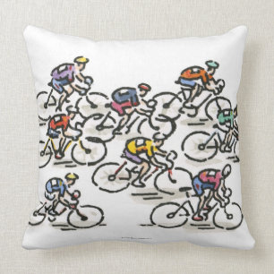 Bicycle Race Cushion