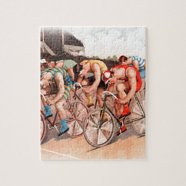 Bicycle Race Jigsaw Puzzle (Vertical)