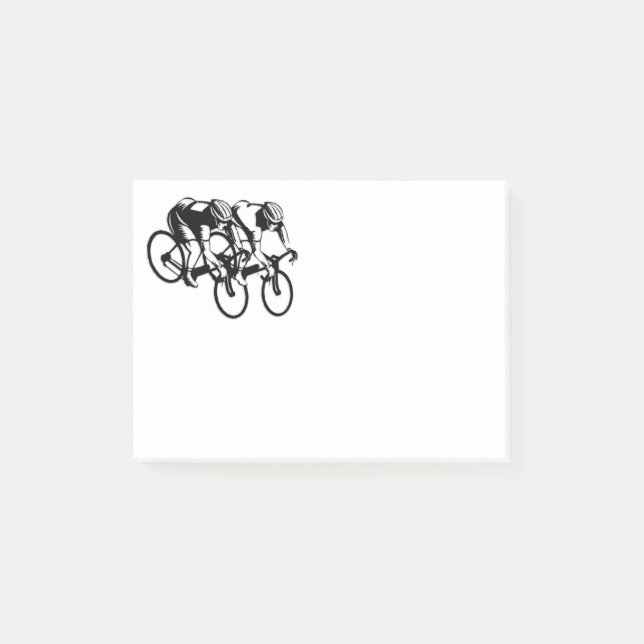 Bicycle Race Post-it Notes (Front)