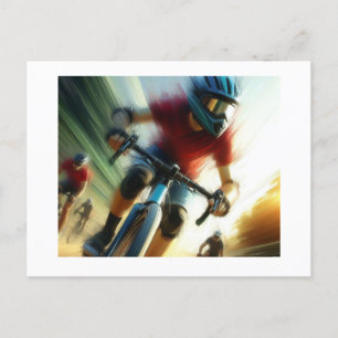 Bicycle Race,  Postcard