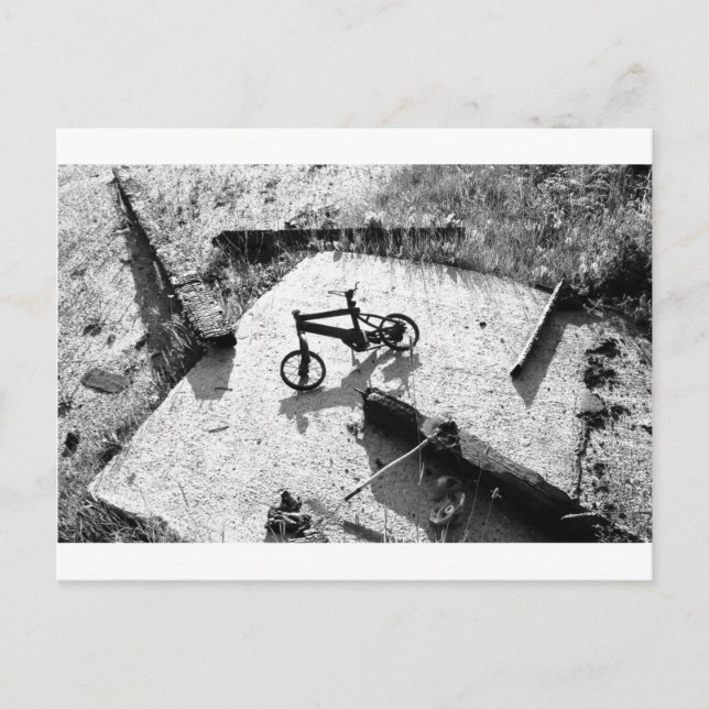 Bicycle Remains Postcard (Front)