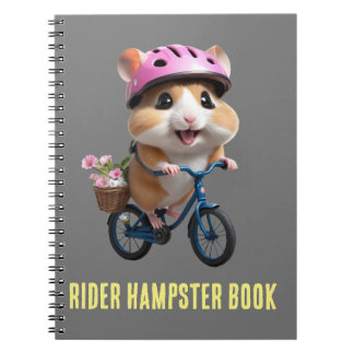 Bicycle Rider Hampster Book