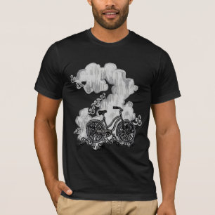 Bicycle riding through Clouds Shirt (TBA 9/3/12)