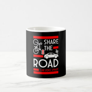 Bicycle Road Safety Awareness Coffee Mug