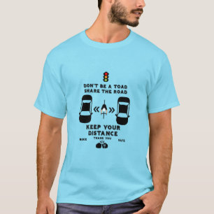 Bicycle Road Safety Awareness T-Shirt