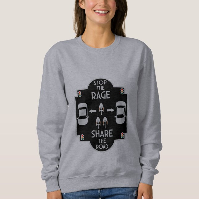 Bicycle Road Safety Sweatshirt (Front)