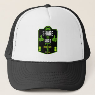 Bicycle Road Safety Trucker Hat