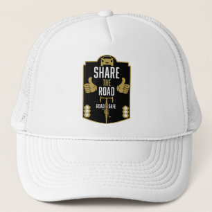Bicycle Road Safety Trucker Hat