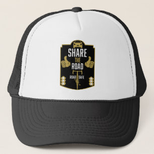 Bicycle Road Safety Trucker Hat