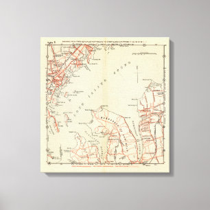 Bicycle Roads in New York and Conneticut 6 Canvas Print