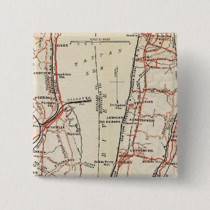 Bicycle Roads in New York and Conneticut 7 15 Cm Square Badge