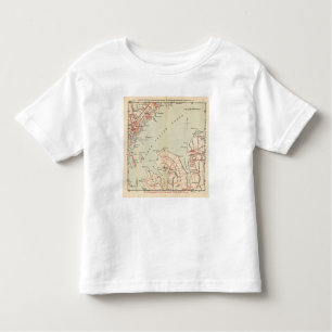 Bicycle Roads in New York and Conneticut Toddler T-Shirt