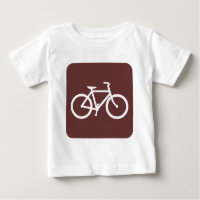 Bicycle Sign - Dark Brown