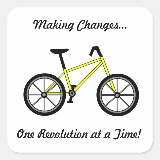 Bicycle Sticker (Front)