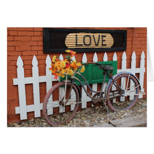 Bicycle Still Life Love (Front Horizontal)