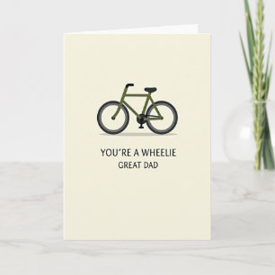 Bicycle Sweet Fathers Day Card