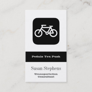 Bicycle Symbol Business Card