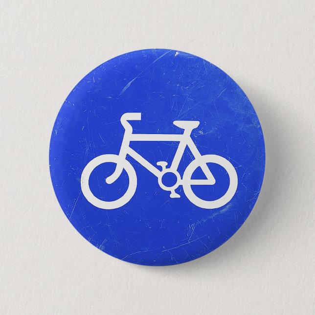 Bicycle Traffic Sign Button (Front)