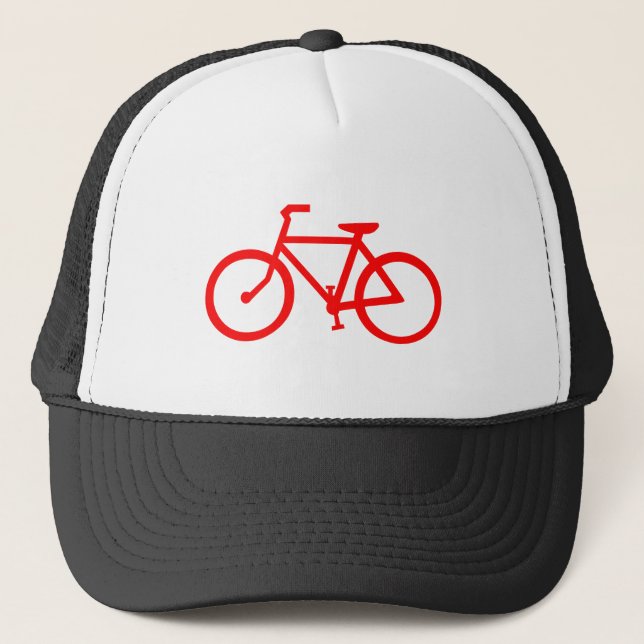Bicycle Trucker Hat (Front)