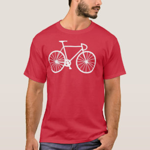 bicycle  white  T-Shirt