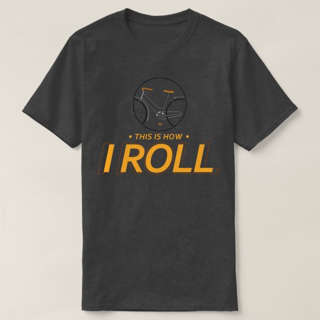 Bicycle with Axle T-Shirt (Design Front)