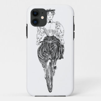bicycle woman riding Case-Mate iPhone case