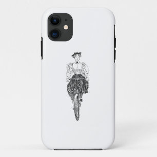 bicycle woman riding Case-Mate iPhone case