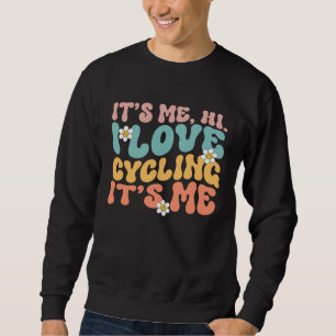 Bicycle  Women Girls Love Bike Cycle Cyclist Sweatshirt