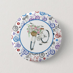 Bicycles 6 Cm Round Badge