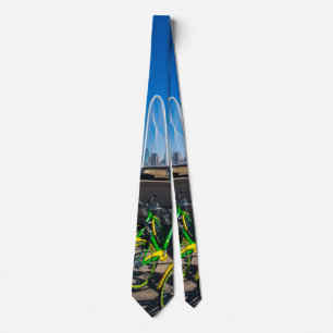 Bicycles And Dallas Neck Tie