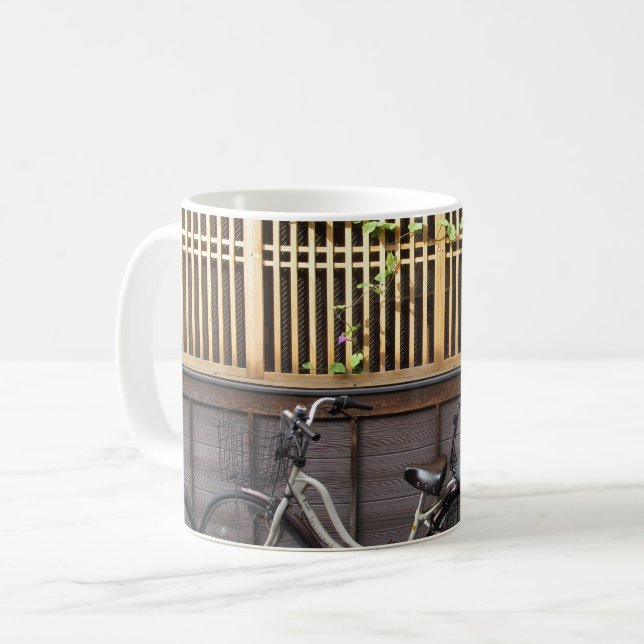 Bicycles: Asakusa, Tokyo Coffee Mug (Front Left)