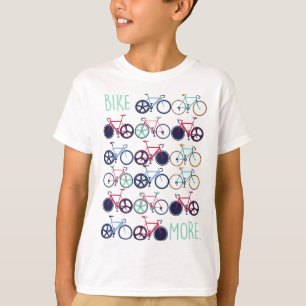 Bicycles Bicycle More Bike Cycling Cyclist Mtb Gif T-Shirt