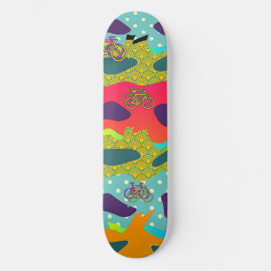 Bicycles Fun Novelty Skateboard