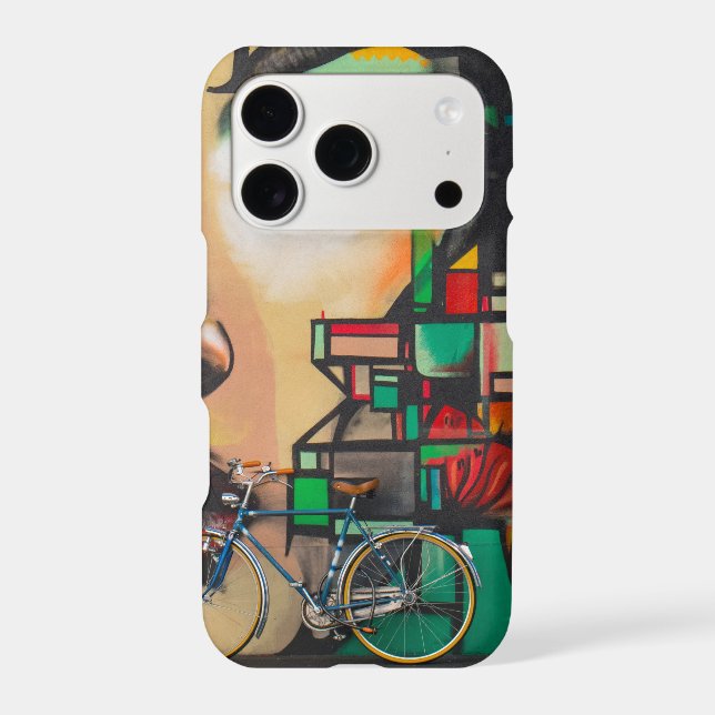 Bicycles on Graffiti wall (Back)