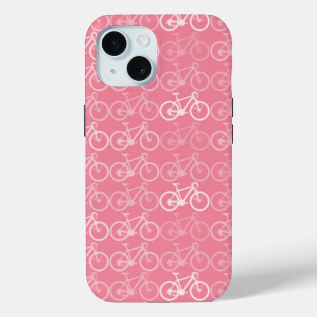 bicycles PINK Case-Mate iPhone Case (Back)
