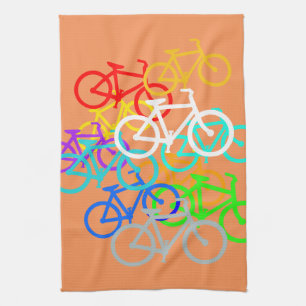 Bicycles Tea Towel