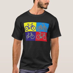 bicycling accessories bicycle cycling cyclists art T-Shirt